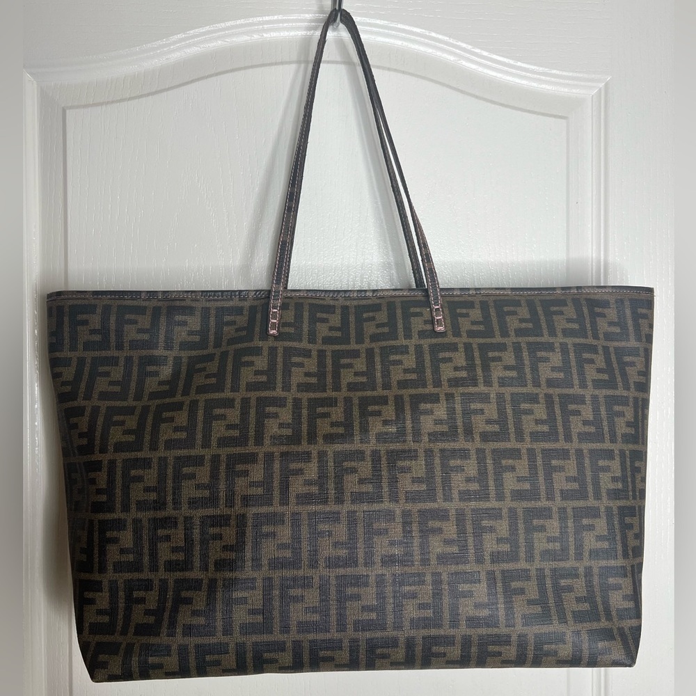 Fendi Zucca Shopper Tote